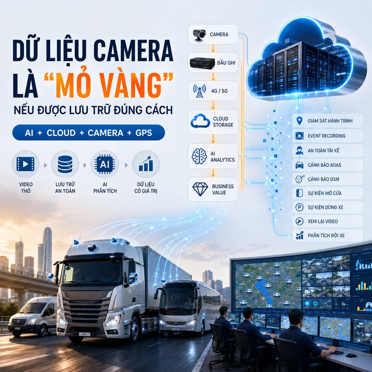 Dữ Liệu Camera Là "Mỏ Vàng" Nếu Được Lưu Trữ Đúng Cách