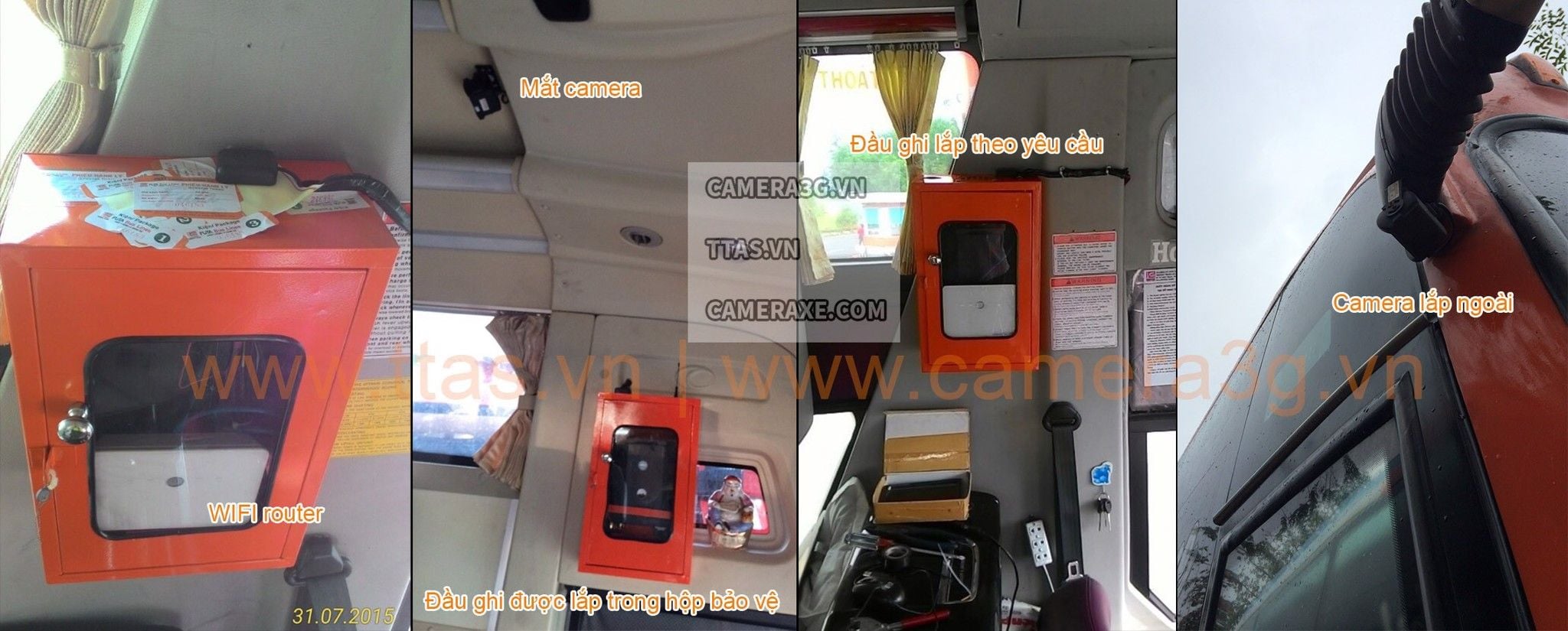 Camera hành trình 3G theo dõi trực tuyến cho xe
