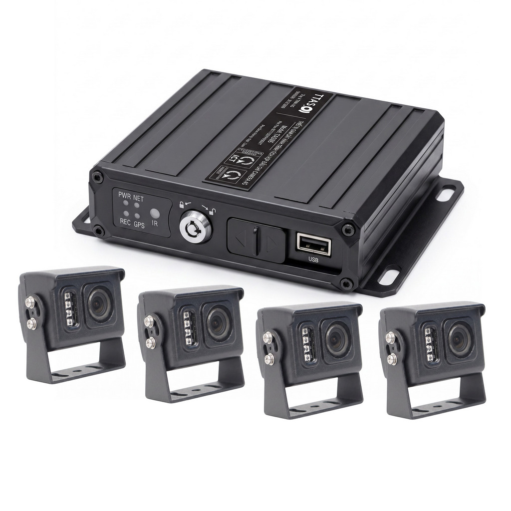 Bộ 4 Camera + Đầu Ghi TAS68S + WIFI (lựa chọn quẹt thẻ lái xe RFID)