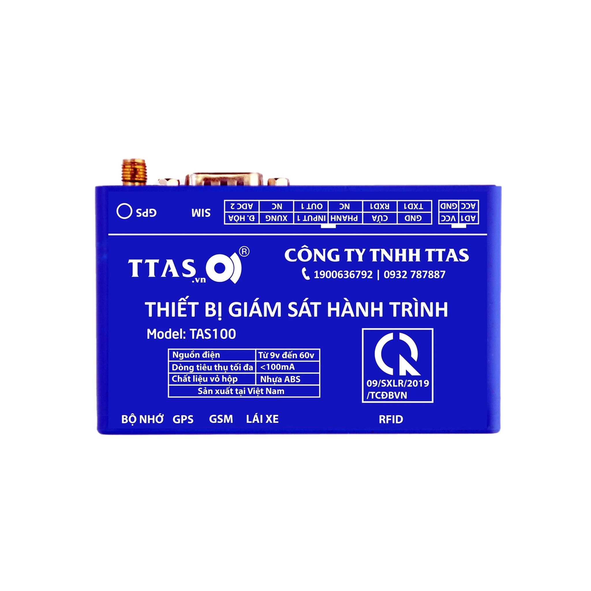 Thiết Bị Định Vị GPS TAS100  - Thiết Bị Giám Sát Hành Trình Hợp Chuẩn BGT