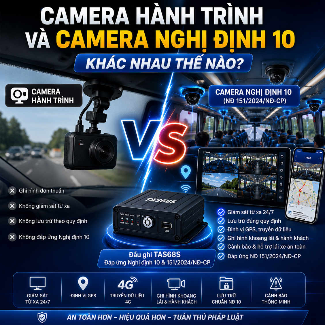 Giải Pháp Camera Giám Sát Xe Tải, Xe Khách Từ Xa Qua Điện Thoại