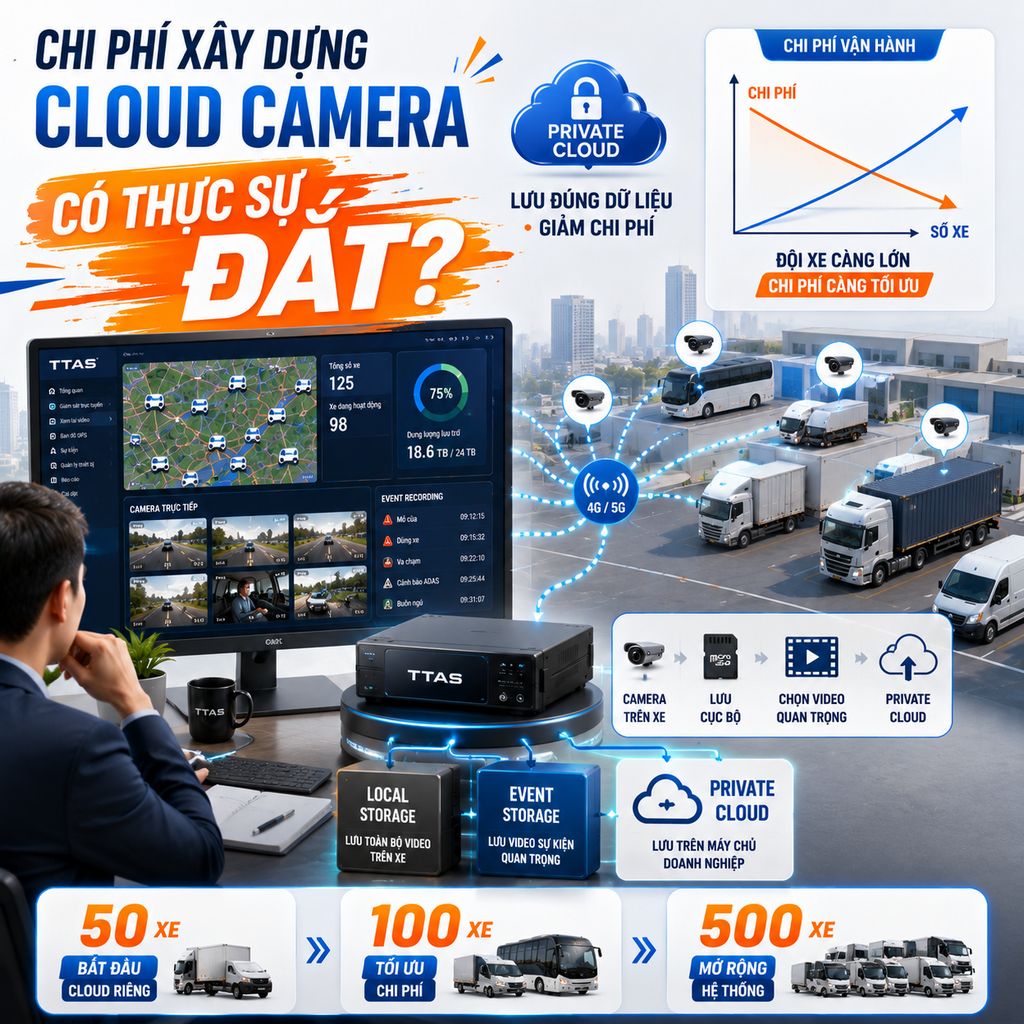 Chi Phí Xây Dựng Cloud Camera Cho Doanh Nghiệp Vận Tải: Đắt Hay Hợp Lý?
