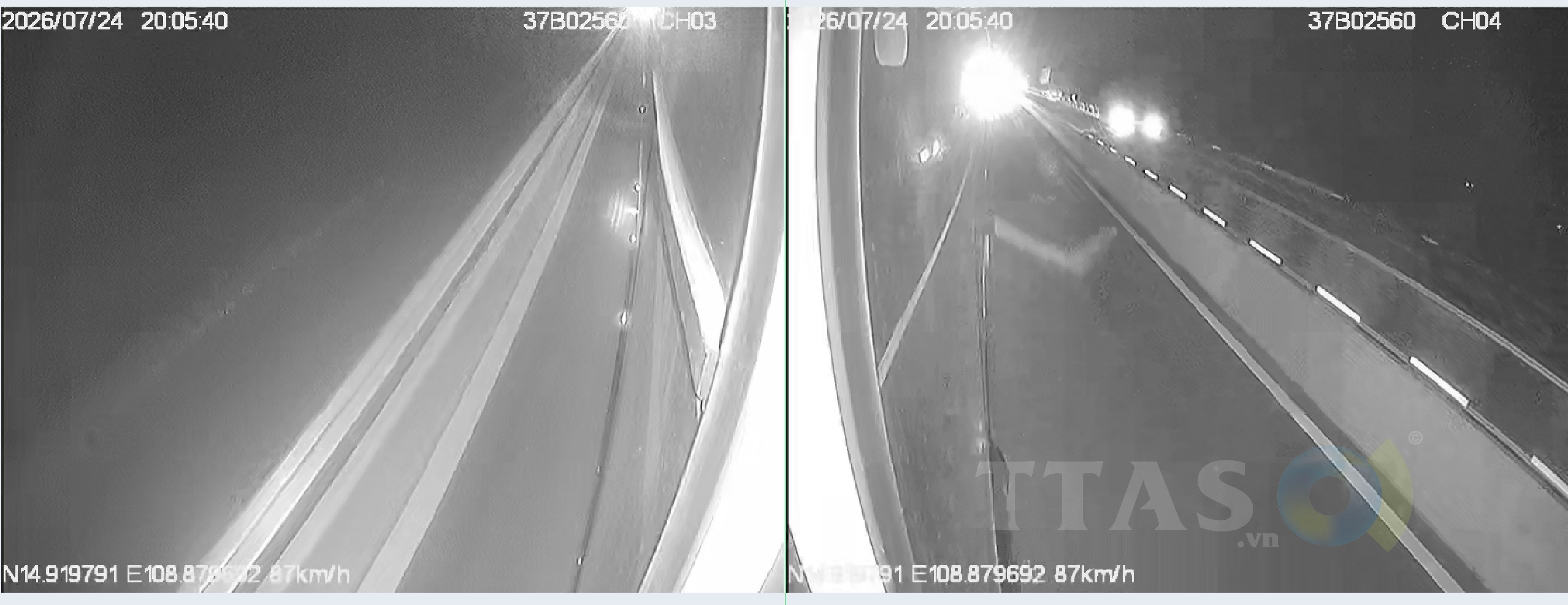 CAMERA 2 BÊN GƯƠNG XE KHÁCH GIƯỜNG BAN ĐÊM HỒNG NGOẠI
