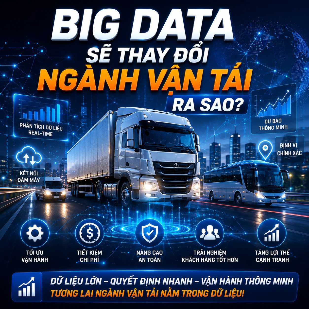 Big Data sẽ thay đổi ngành vận tải ra sao?