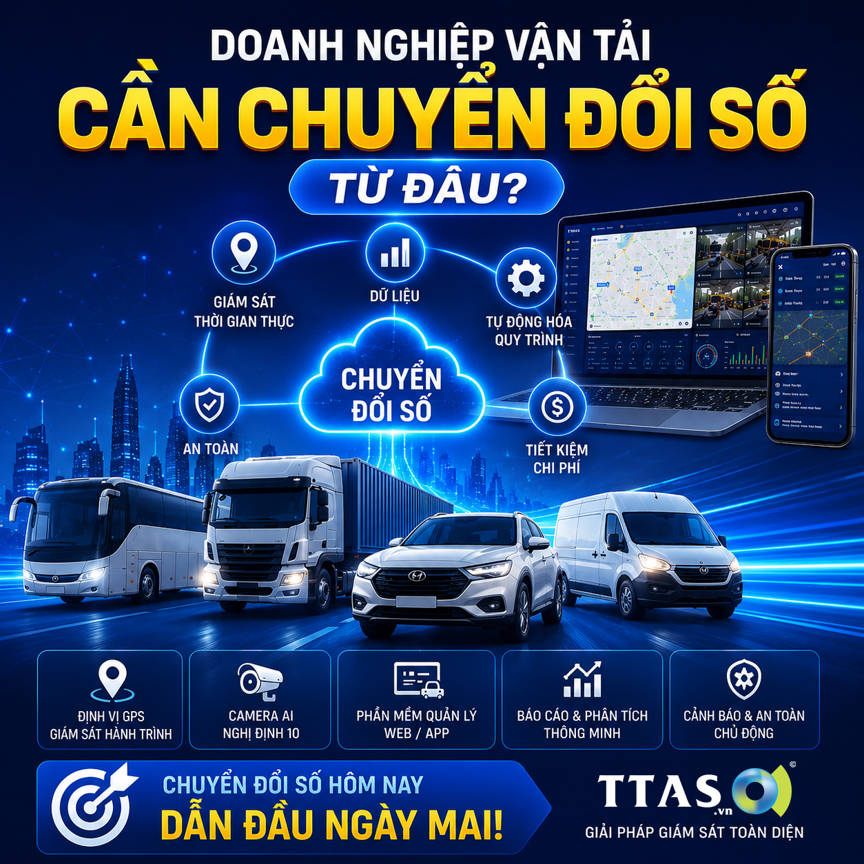 Mua camera giám sát xe khách, xe tải uy tín – Giải pháp an toàn toàn diện cho mọi hành trình