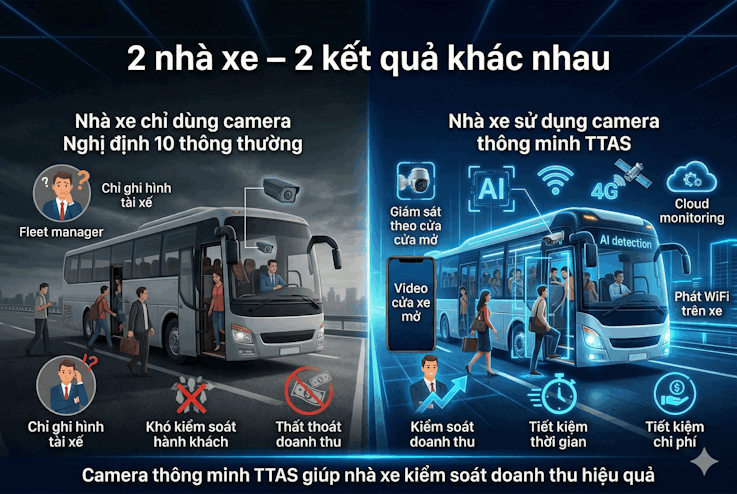 Camera AI và Giải pháp quản lý vận tải thông minh cho doanh nghiệp
