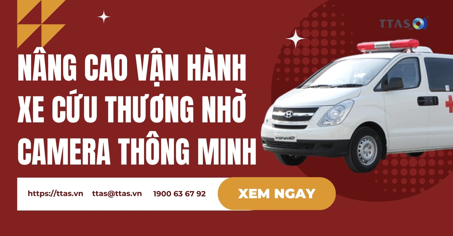 Nâng Cao Vận Hành Xe Cứu Thương Nhờ Camera Thông Minh