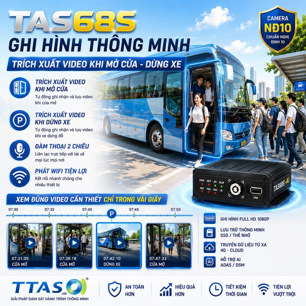 ảnh mô tả tính năng của camera giám sát TTAS