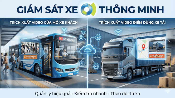 Camera Giám Sát Xe 2026: Video Cửa Mở & Điểm Dừng